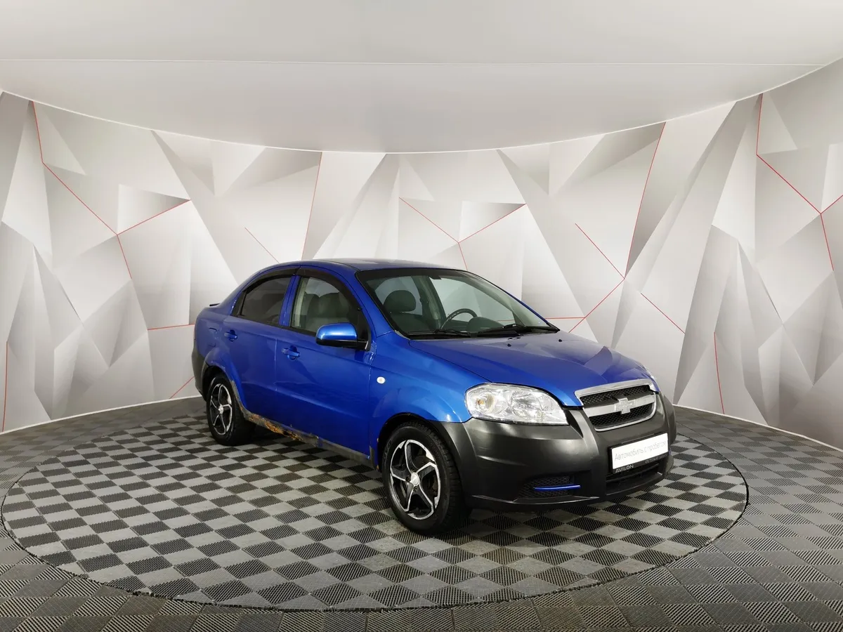 Chevrolet Aveo 1.4 AT (94 л.с.) Синий в АВИЛОН. Слайд №3