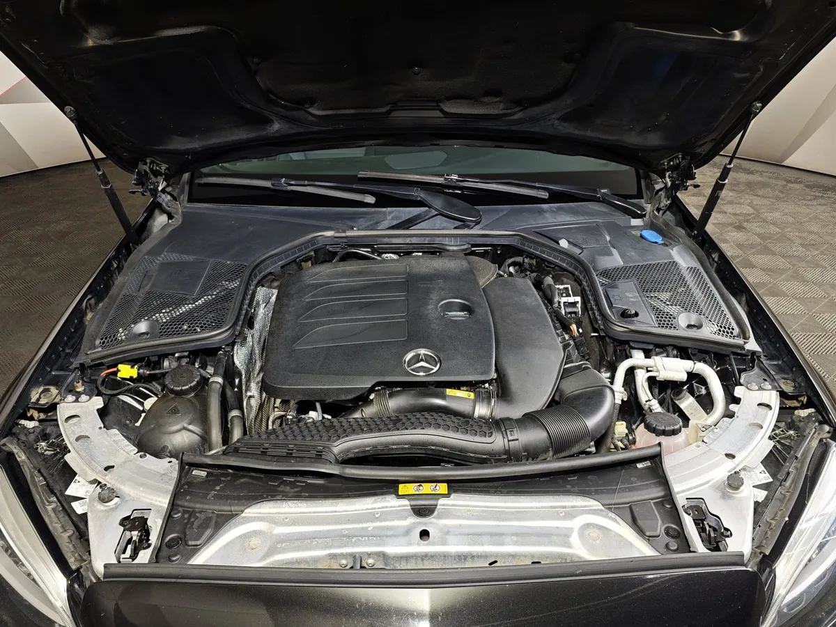 Mercedes-Benz C-Класс C 200 9G-TRONIC 4MATIC (190 л.с.) Sport Черный в АВИЛОН. Слайд №11