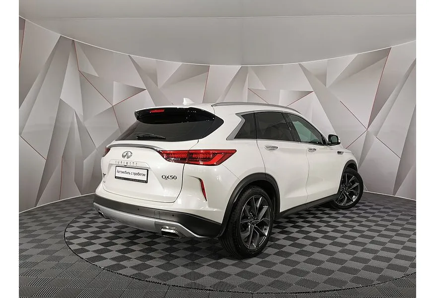 Infiniti QX50 2.0 VC-T CVT AWD (249 л.с.) Белый в АВИЛОН. Слайд №8