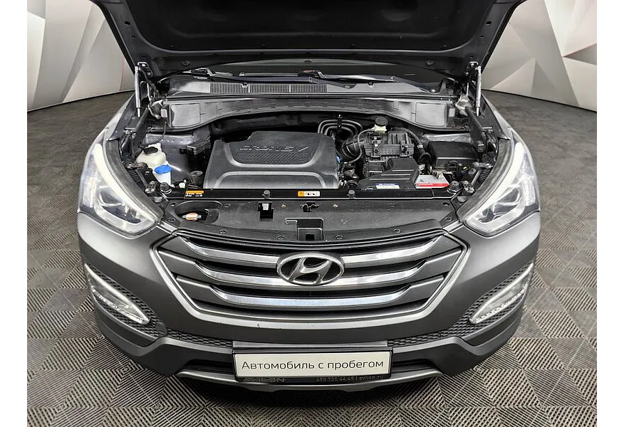 Hyundai Santa Fe 2.2 CRDi AT 4WD (197 л.с.) Dynamic Серый в АВИЛОН. Слайд №11