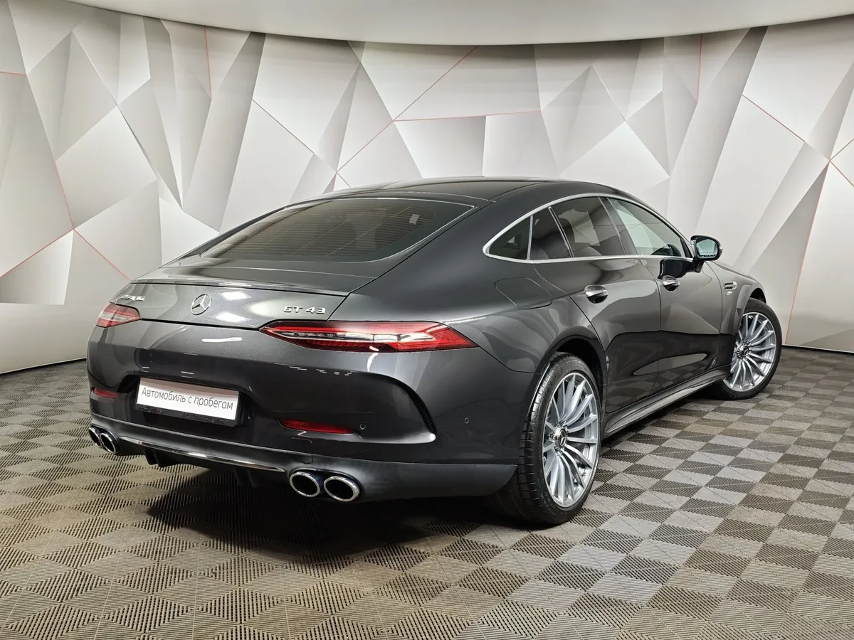 Mercedes-Benz AMG GT 43 4MATIC SPEEDSHIFT TCT 9G (367 л.с.) Серый в АВИЛОН. Слайд №2