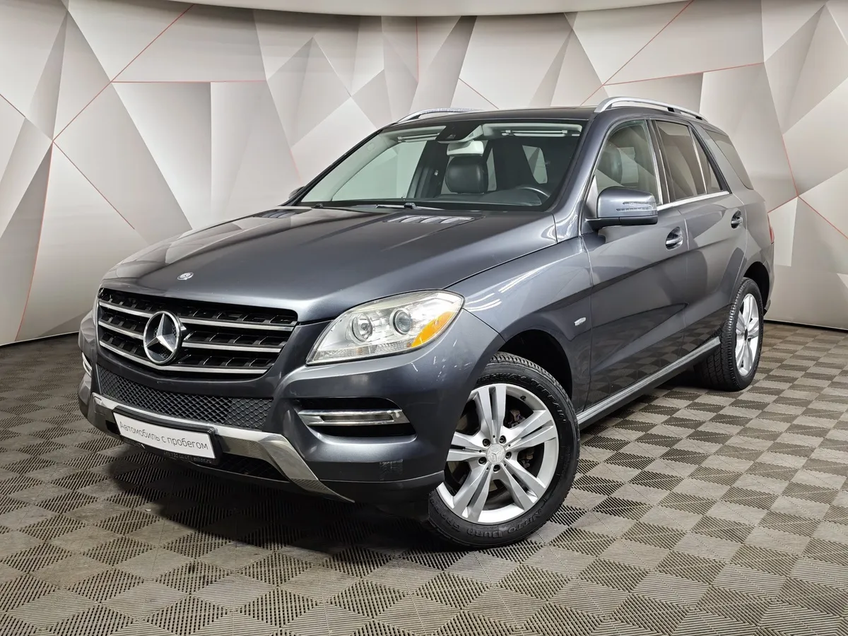 Mercedes-Benz M-Класс ML 350 BlueEfficiency 7G-Tronic Plus 4Matic (306 л.с.) Серый в АВИЛОН. Слайд №1