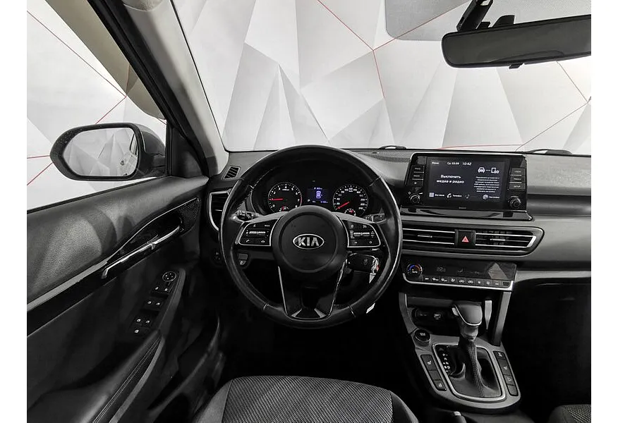 Kia Seltos 1.6 MPI AT 4WD (121 л.с.) Luxe Серый в АВИЛОН. Слайд №15
