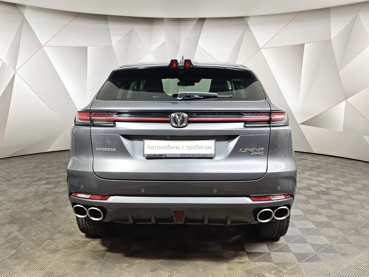 Changan UNI-K 2.0 AT 4WD (226 л.с.) Tech Серый в АВИЛОН. Слайд №8