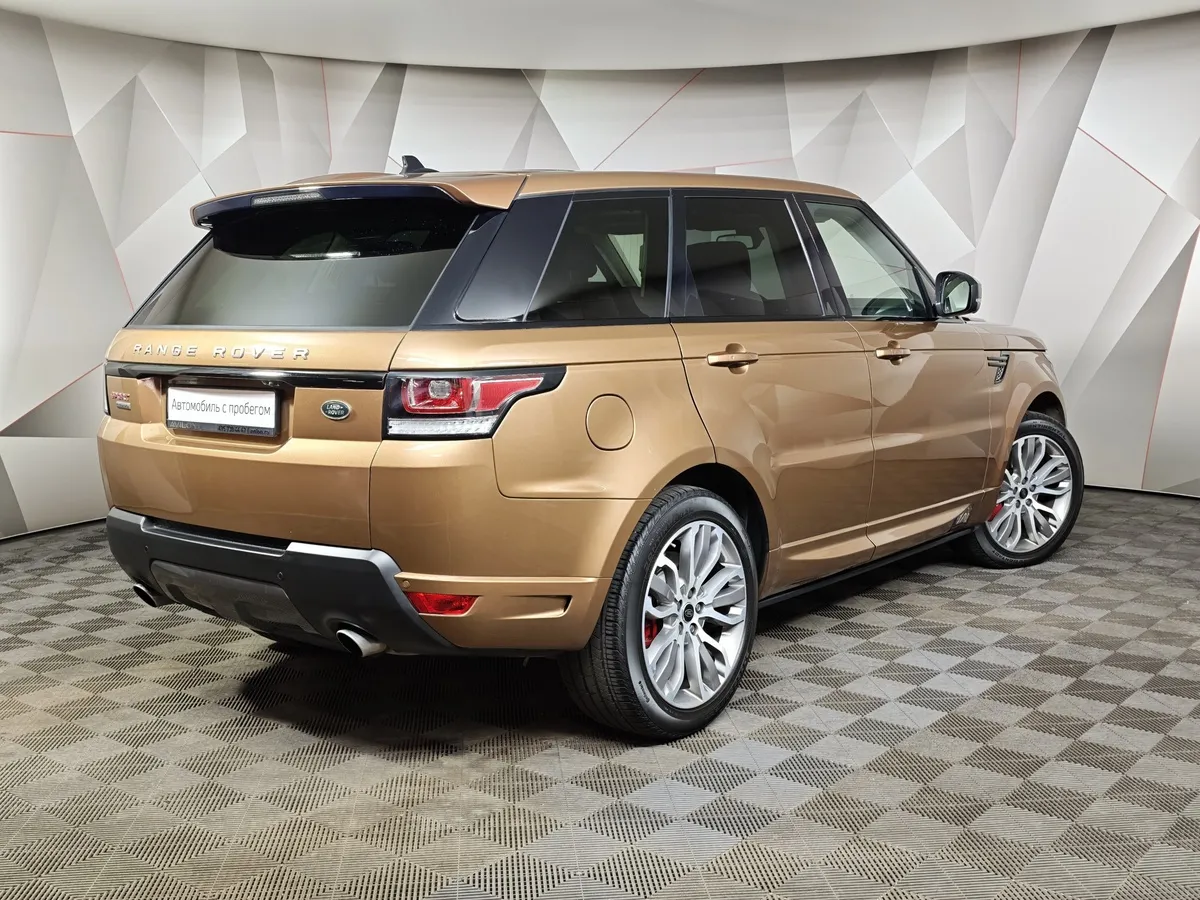 Land Rover Range Rover Sport 5.0 V8 Supercharged AT AWD (525 л.с.) Autobiography Dynamic Коричневый в АВИЛОН. Слайд №2