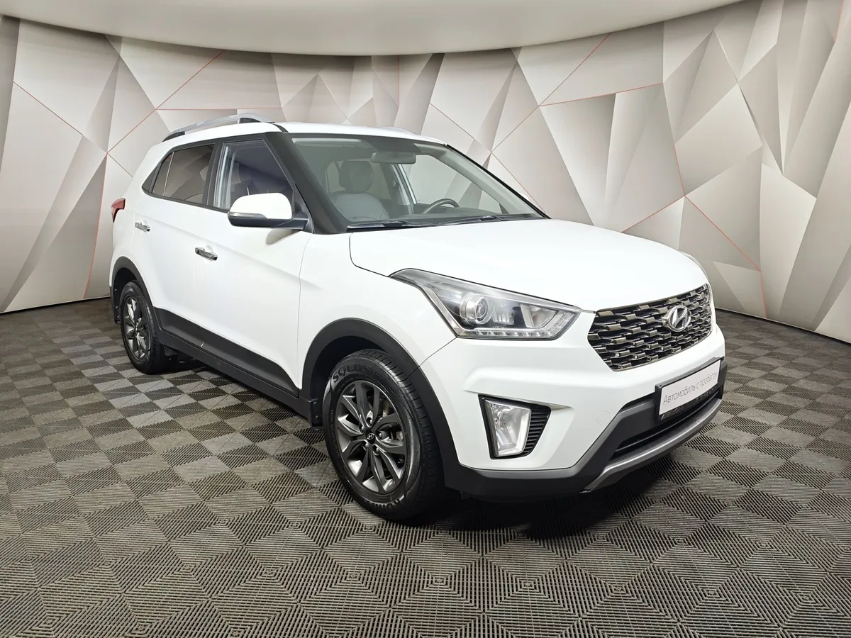 Hyundai Creta 2.0 AT AWD (149 л.с.) Style + Navigation Белый в АВИЛОН. Слайд №3