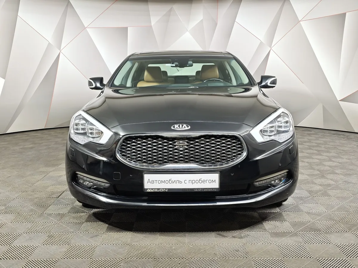 Kia Quoris 3.8 AT (334 л.с.) Premium Черный в АВИЛОН. Слайд №7