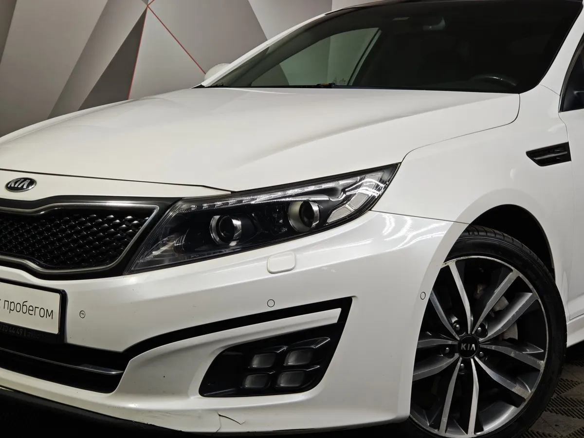 Kia Optima 2.4 AT (180 л.с.) Comfort Белый в АВИЛОН. Слайд №10