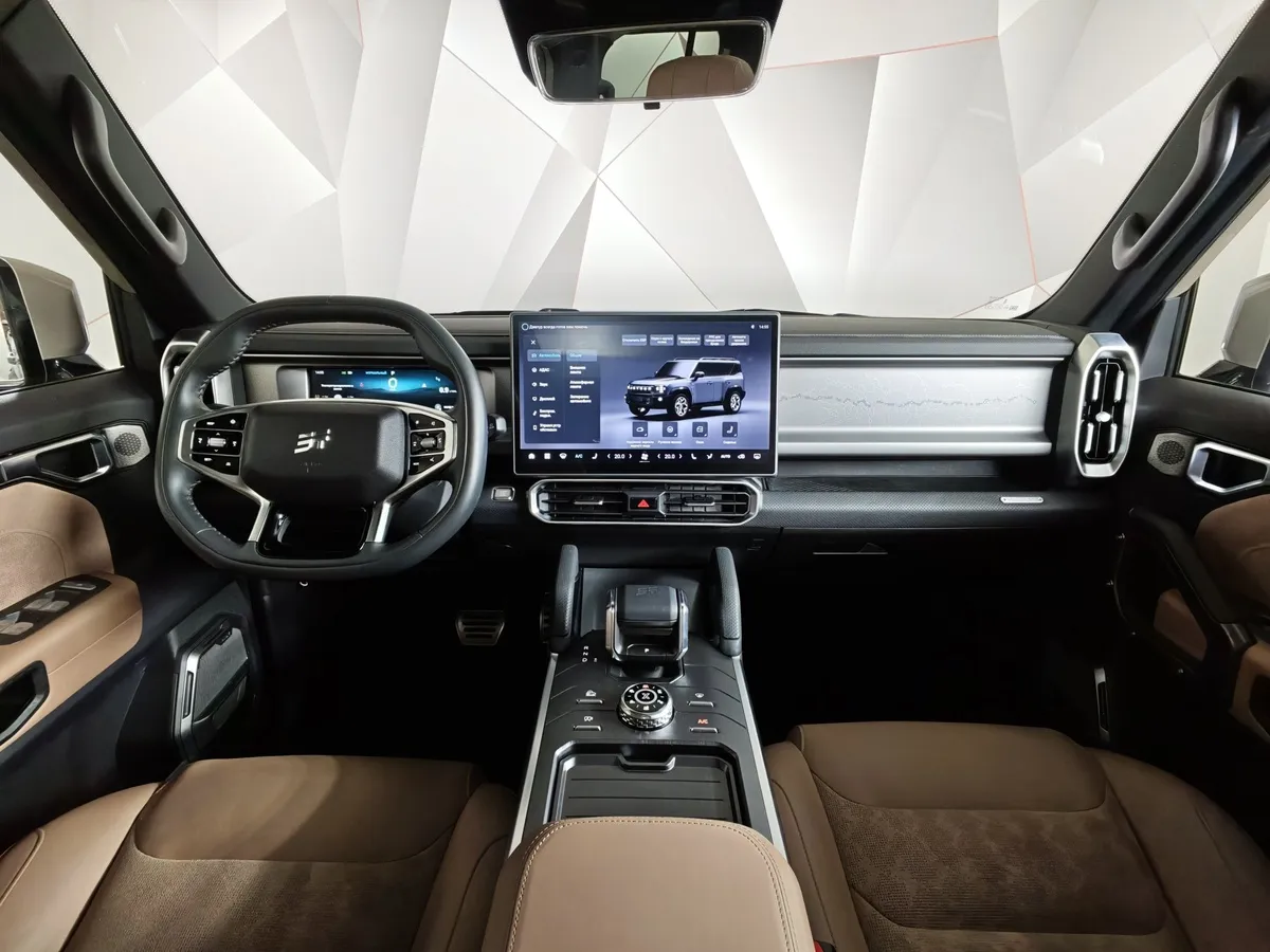 JETOUR T2 2.0T 7DCT AWD (245 л.с.) Престиж Коричневый в АВИЛОН. Слайд №14