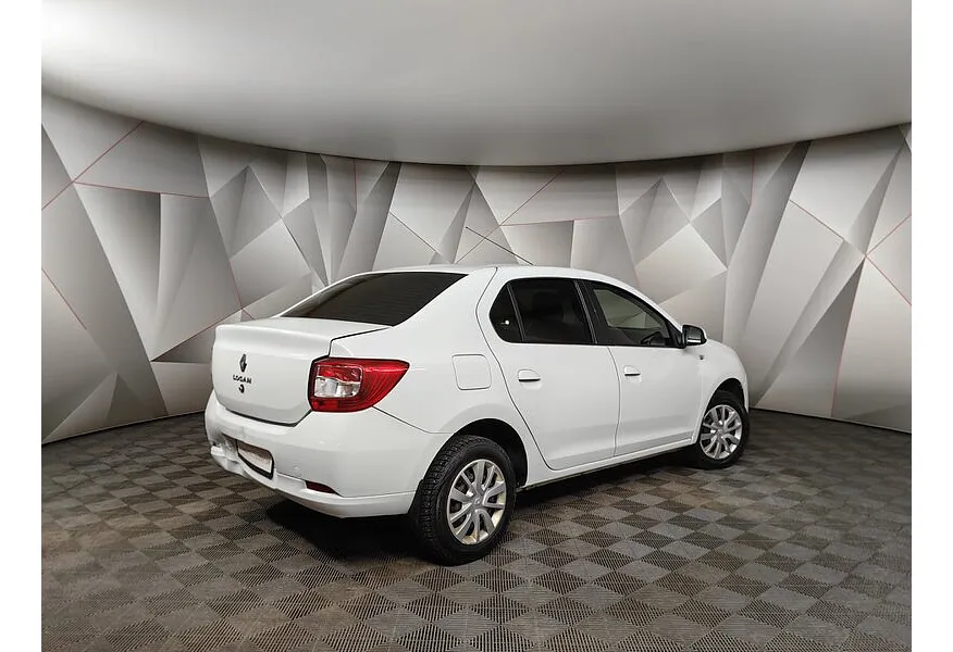 Renault Logan 1.6 AT (102 л.с.) Белый в АВИЛОН. Слайд №2