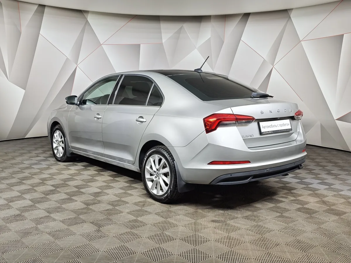 Skoda Rapid 1.4 TSI DSG (125 л.с.) Active Серебристый в АВИЛОН. Слайд №4