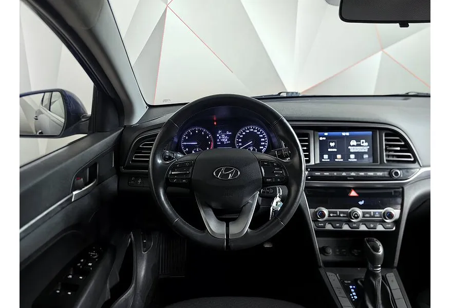 Hyundai Elantra 1.6 AT (128 л.с.) Active Голубой в АВИЛОН. Слайд №19