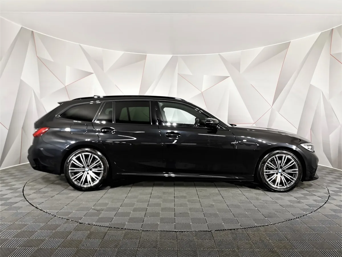 BMW 3 серия 320d xDrive (190 л.с.) M Sport Черный в АВИЛОН. Слайд №6