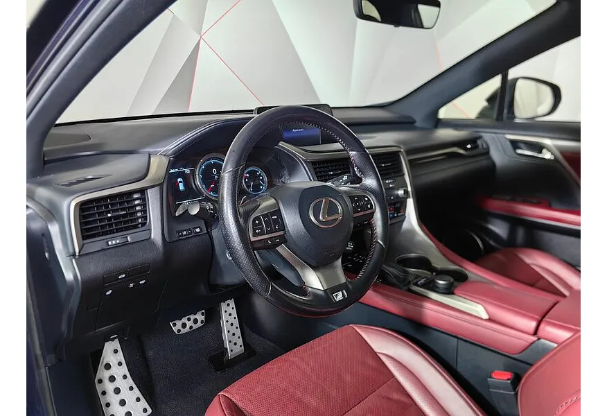 Lexus RX 200t AT AWD (238 л.с.) F-Sport Синий в АВИЛОН. Слайд №19