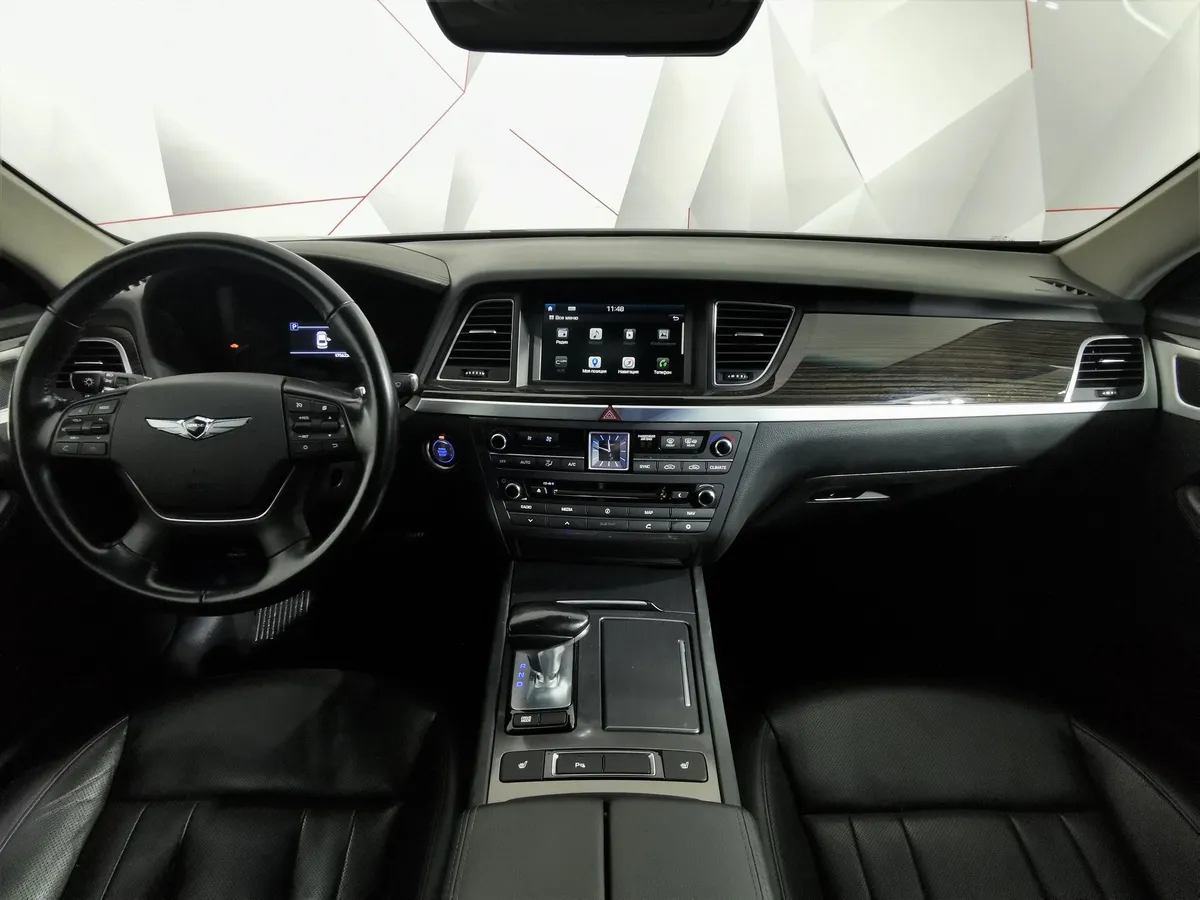Genesis G80 2.0 AT AWD (197 л.с.) Business Черный в АВИЛОН. Слайд №12