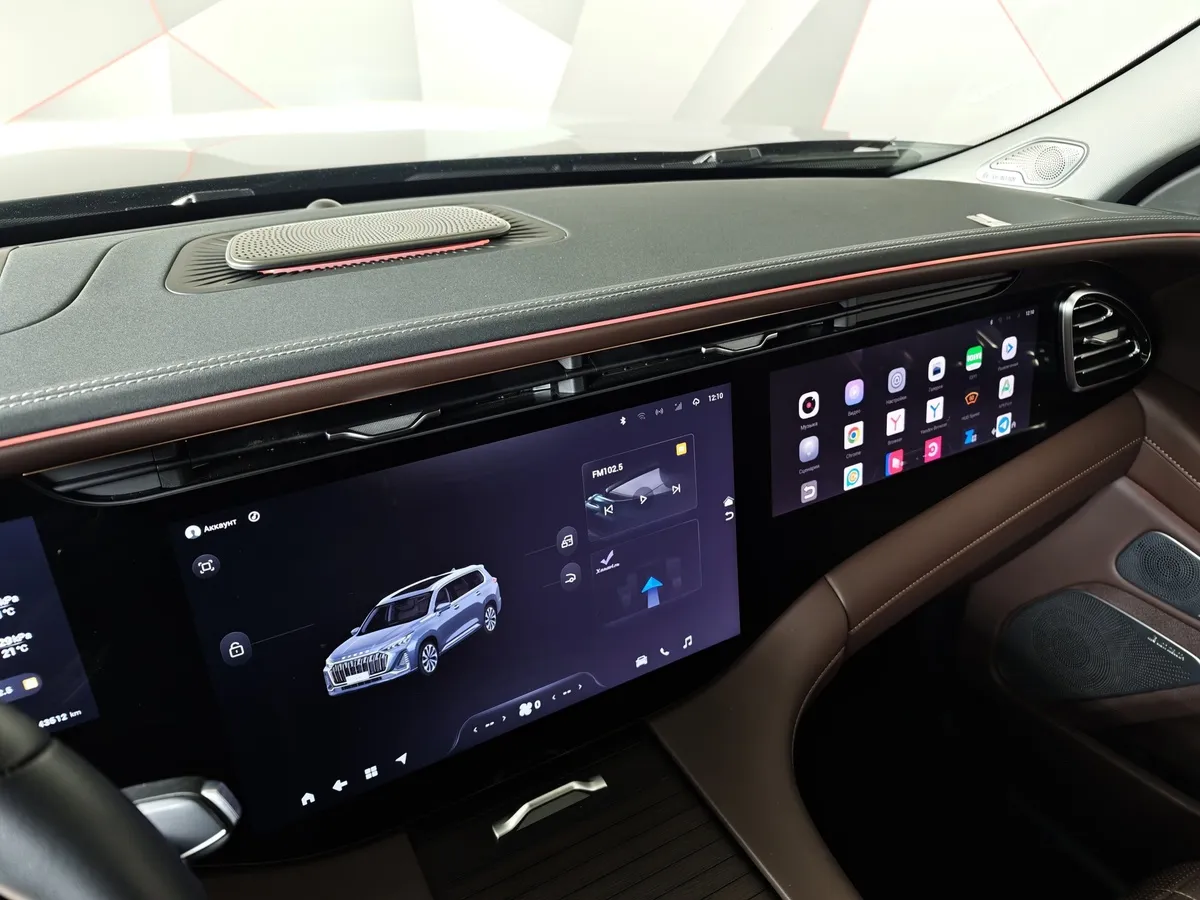 EXEED VX 2.0 AT AWD (249 л.с.) 7 мест President Черный в АВИЛОН. Слайд №25