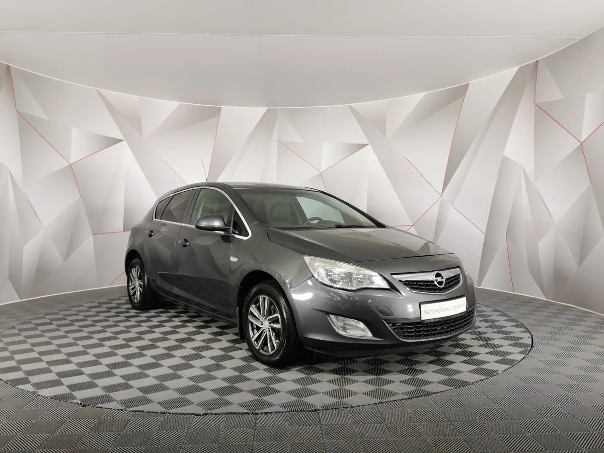 Opel Astra 1.4 Turbo AT (140 л.с.) Серый в АВИЛОН. Слайд №3