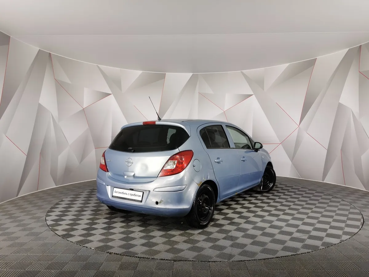 Opel Corsa 1.2 Easytronic (80 л.с.) Голубой в АВИЛОН. Слайд №2
