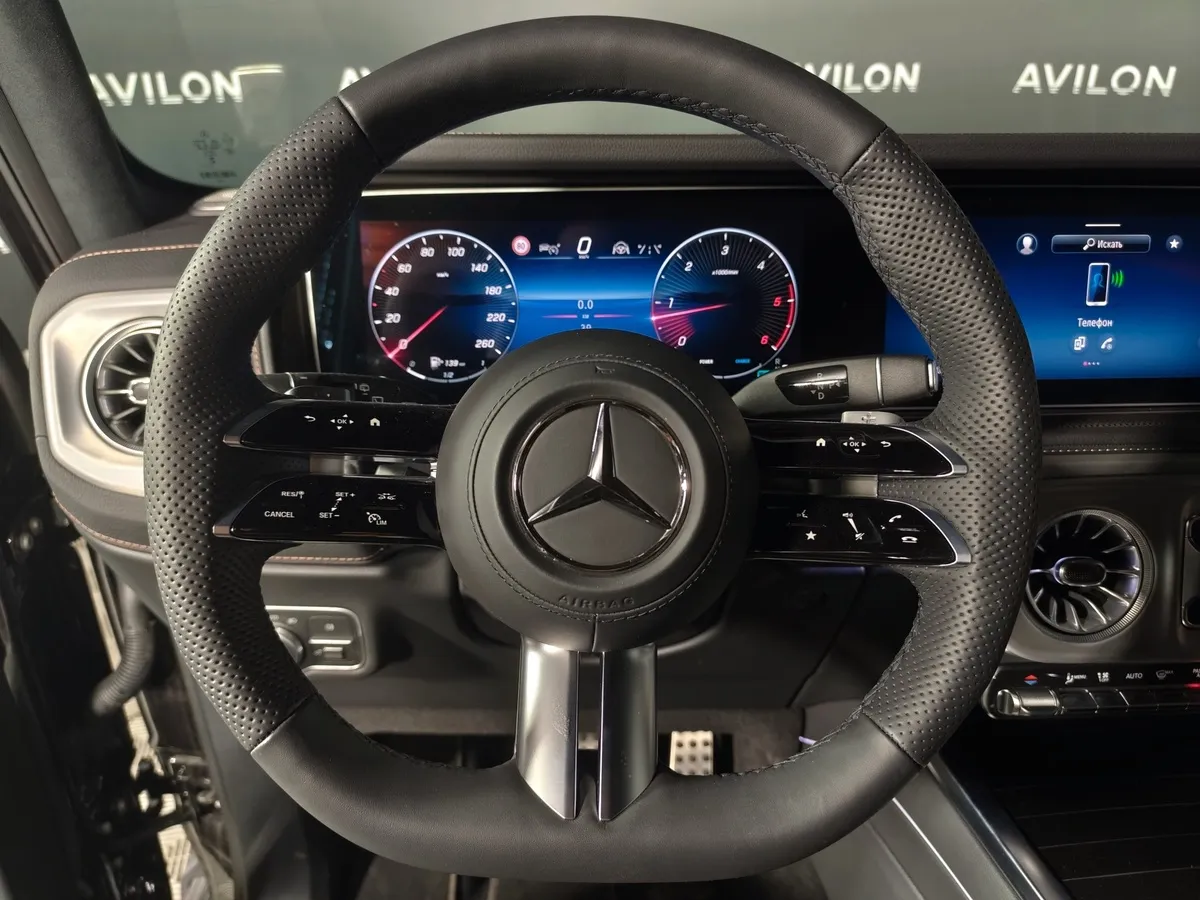 Mercedes-Benz G-Класс 450 D 3.0 9G-TRONIC 4Matic (367 л.с.) Черный в АВИЛОН. Слайд №10