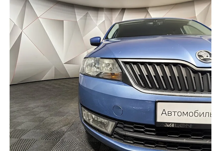 Skoda Rapid 1.6 MT (90 л.с.) Синий в АВИЛОН. Слайд №10