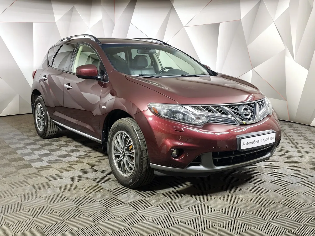 Nissan Murano 3.5 Xtronic AWD (249 л.с.) Красный в АВИЛОН. Слайд №3