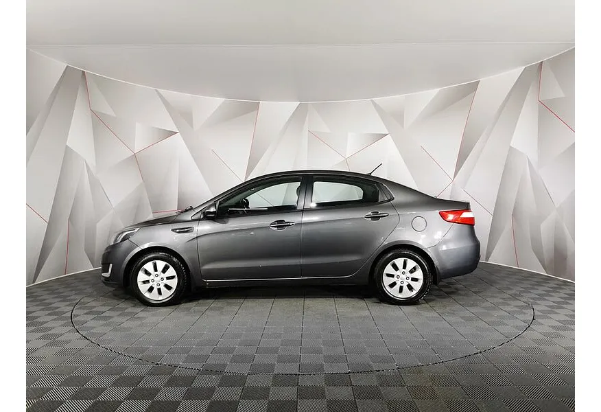 Kia Rio 1.6 AT (123 л.с.) Серый в АВИЛОН. Слайд №5