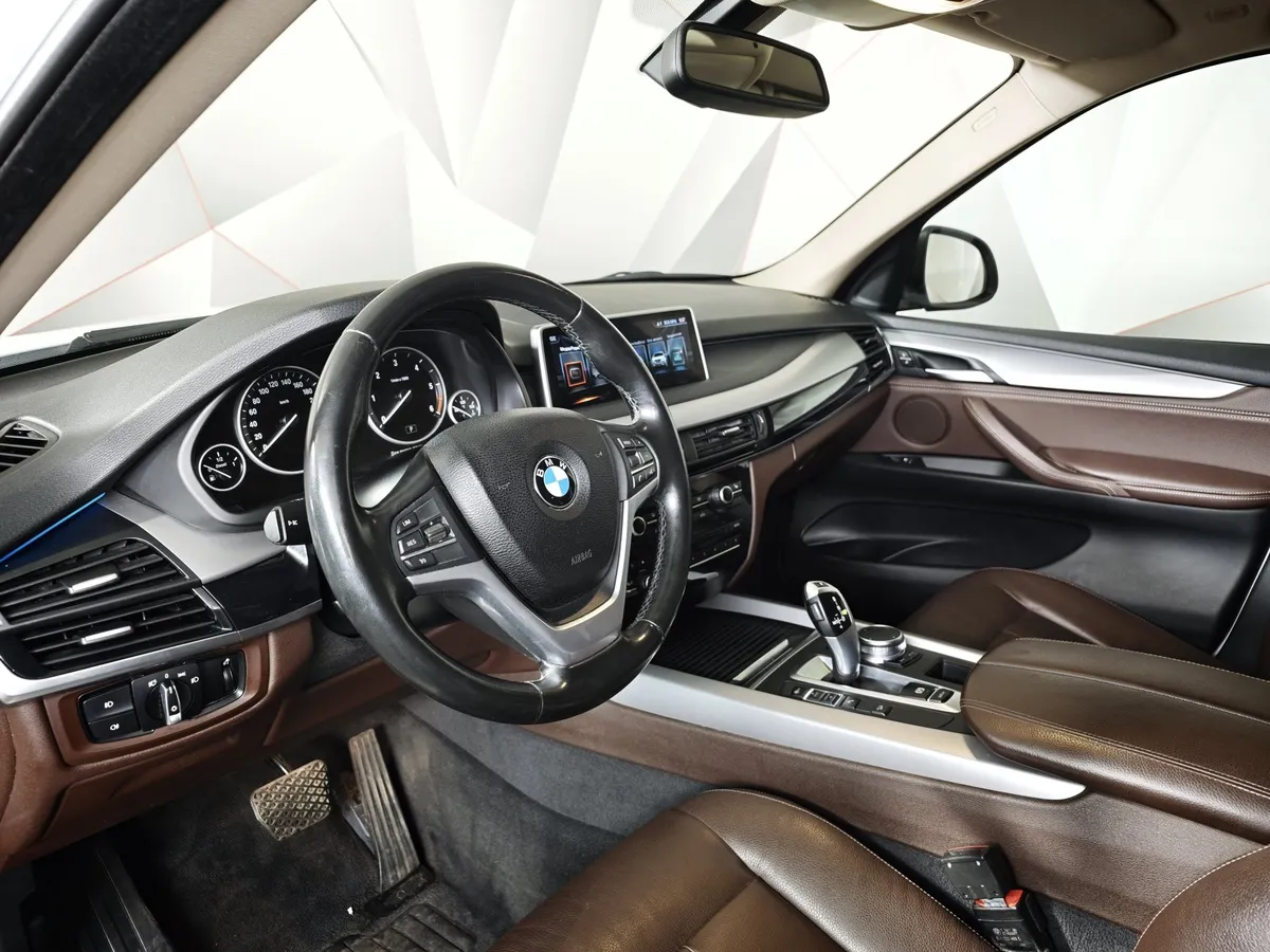 BMW X5 xDrive25d Steptronic (218 л.с.) Business (Локальная сборка) Белый в АВИЛОН. Слайд №12