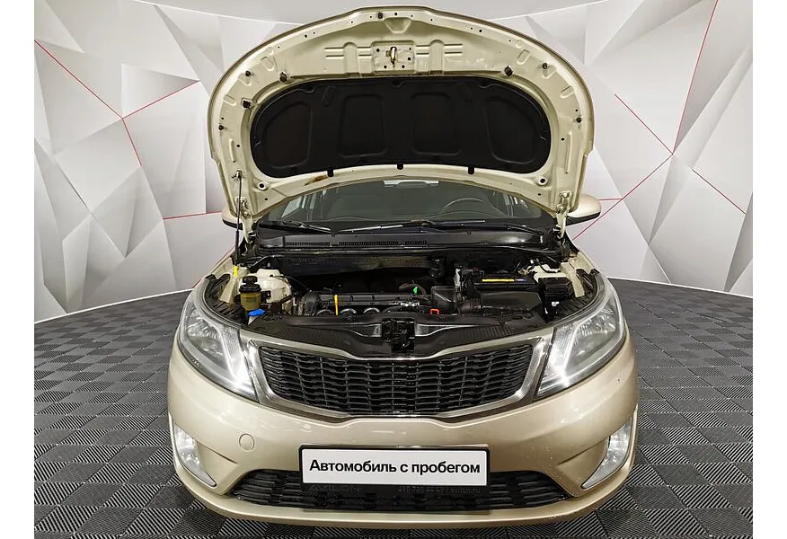 Kia Rio 1.6 AT (123 л.с.) Бежевый в АВИЛОН. Слайд №11