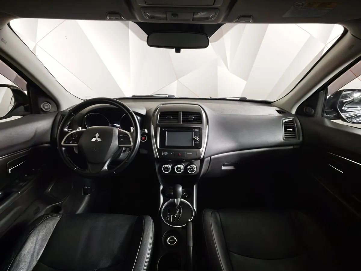 Mitsubishi ASX 2.0 CVT 4WD (150 л.с.) Черный в АВИЛОН. Слайд №14