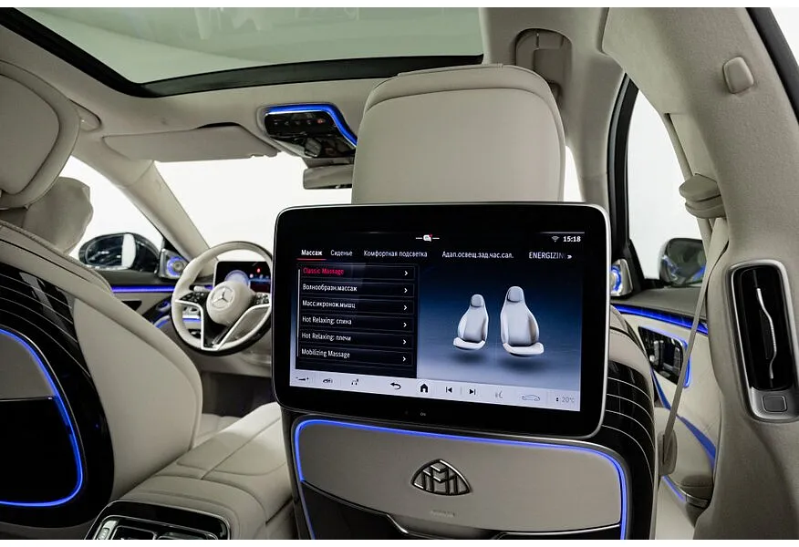 АВИЛОН - Mercedes-Benz S-Класс Maybach S 580 9G-Tronic 4Matic (503 л.с.) Night Series Черный - slide 9