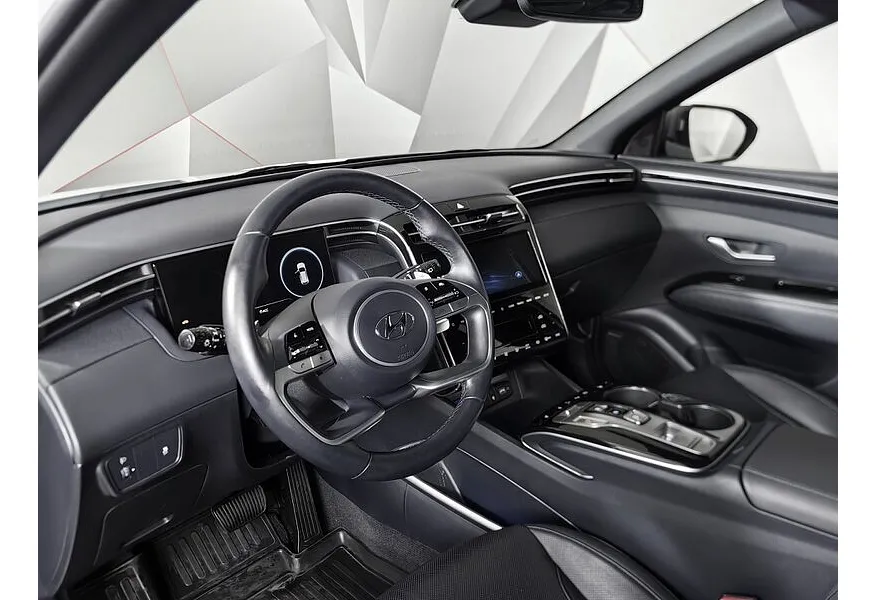 Hyundai Tucson D2.0 Smartstream 8AT 4WD (186 л.с.) Lifestyle + Smart Sense Белый в АВИЛОН. Слайд №19