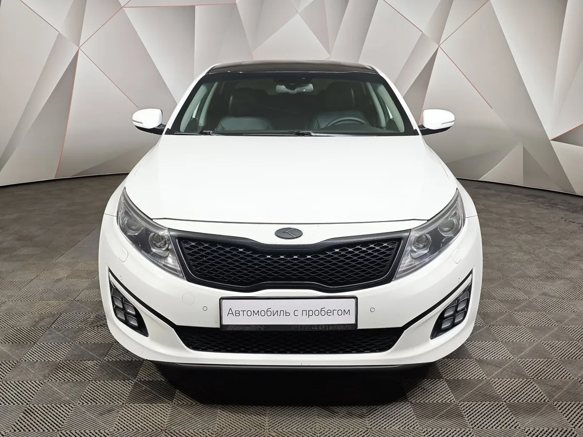 Kia Optima 2.4 AT (180 л.с.) Comfort Белый в АВИЛОН. Слайд №7