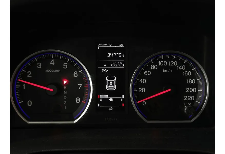 Honda CR-V 2.4 AT 4WD (166 л.с.) Красный в АВИЛОН. Слайд №18