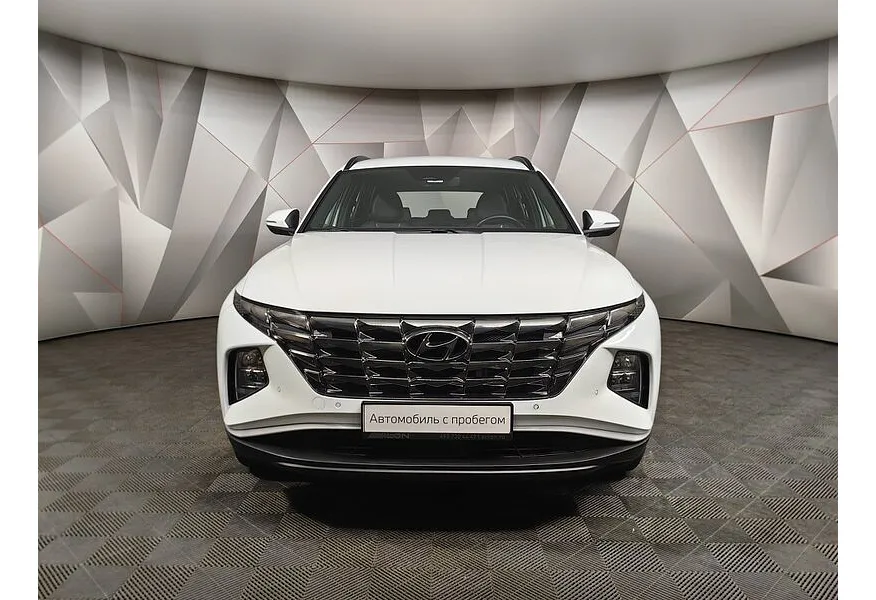 Hyundai Tucson D2.0 Smartstream 8AT 4WD (186 л.с.) Lifestyle + Smart Sense Белый в АВИЛОН. Слайд №7