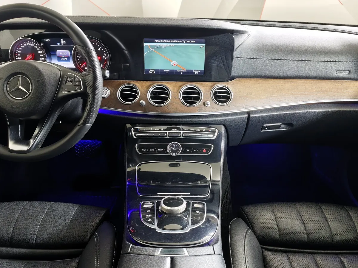 Mercedes-Benz E-Класс E 220 d 9G-TRONIC (194 л.с.) Белый в АВИЛОН. Слайд №14