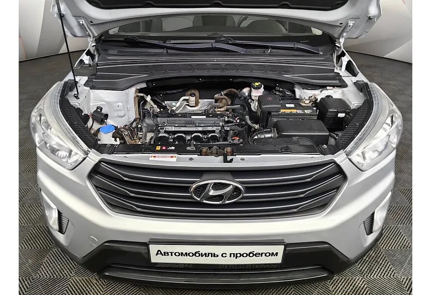 Hyundai Creta 1.6 AT AWD (121 л.с.) Active Серебристый в АВИЛОН. Слайд №11