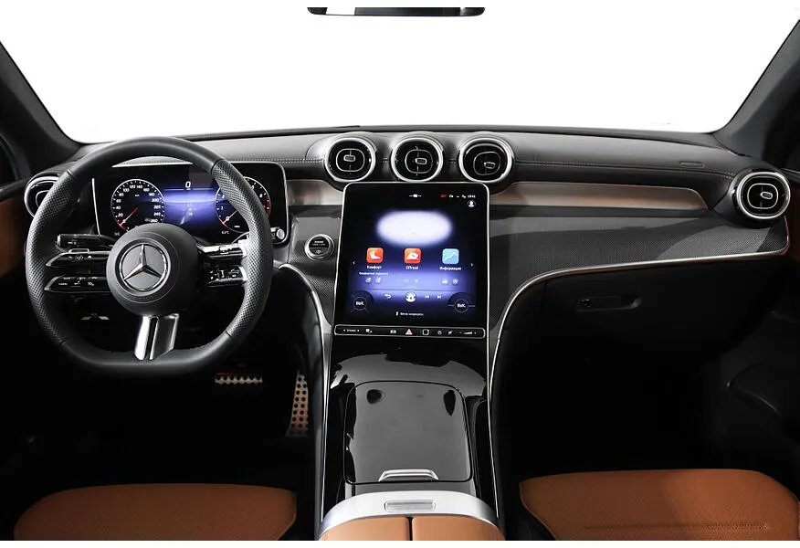 Mercedes-Benz GLC Купе 260 9G-TRONIC 4MATIC (204 л.с.) Черный в АВИЛОН. Слайд №11