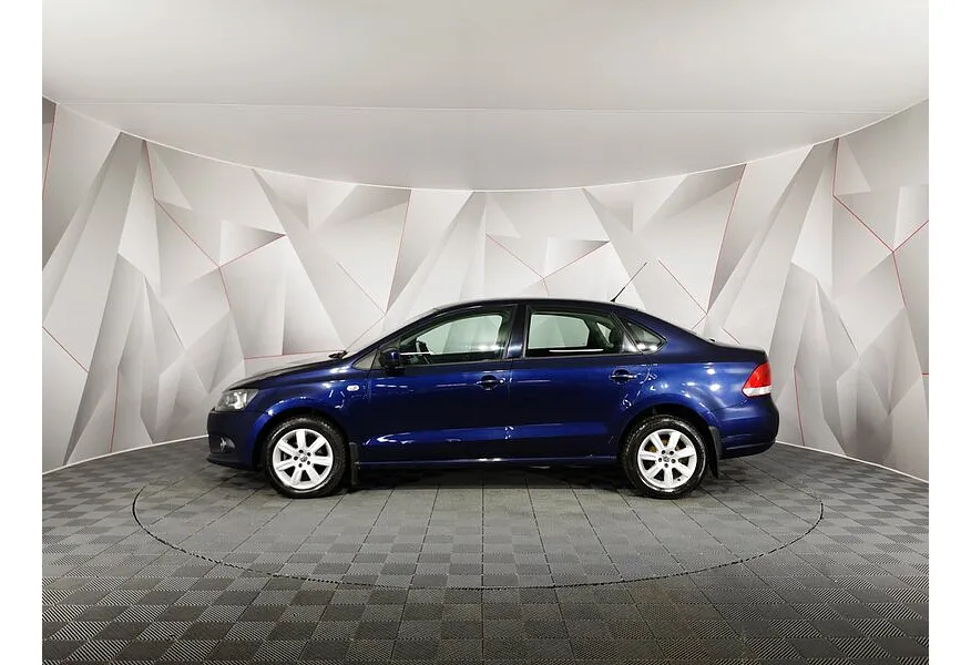 Volkswagen Polo 1.6 MPI AT (110 л.с.) Highline Синий в АВИЛОН. Слайд №5