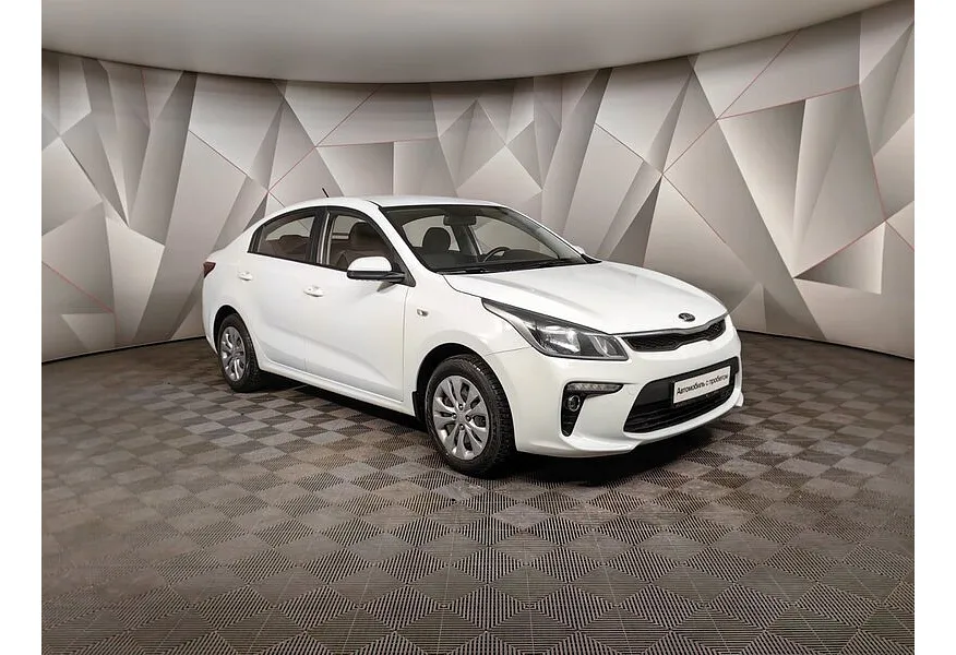 Kia Rio 1.6 AT (123 л.с.) Luxe Белый в АВИЛОН. Слайд №3