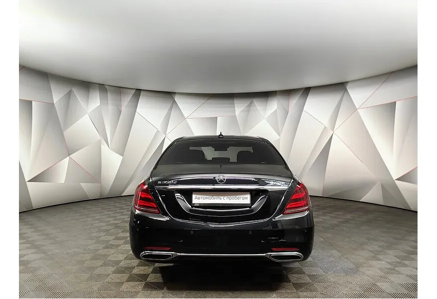 Mercedes-Benz S-Класс S 350 d 9G-Tronic 4Matic длинная база (249 л.с.) Черный в АВИЛОН. Слайд №8