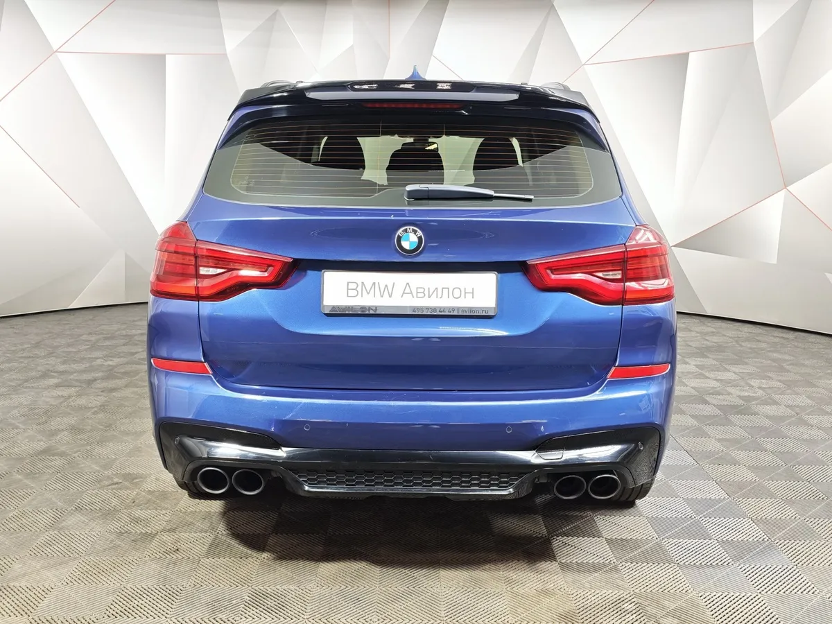 BMW X3 xDrive20i AT (184 л.с.) Синий в АВИЛОН. Слайд №4