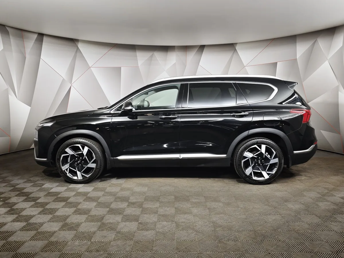 Hyundai Santa Fe 3.5 AWD 8AT (249 л.с.) High-Tech Черный в АВИЛОН. Слайд №5
