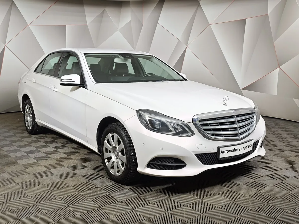 Mercedes-Benz E-Класс E 200 T BlueEfficiency 7G-Tronic Plus (184 л.с.) Белый в АВИЛОН. Слайд №3