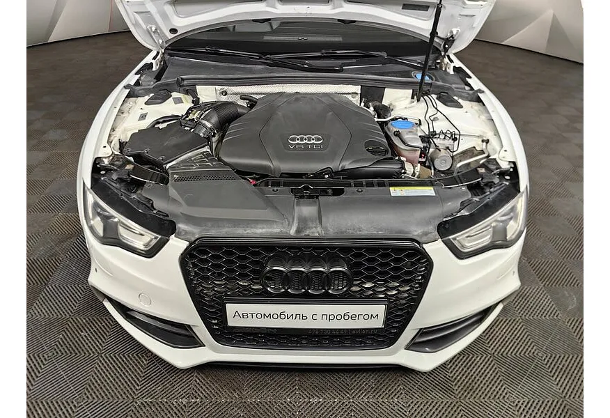 Audi A5 3.0 TDI S tronic quattro (240 л.с.) Белый в АВИЛОН. Слайд №10