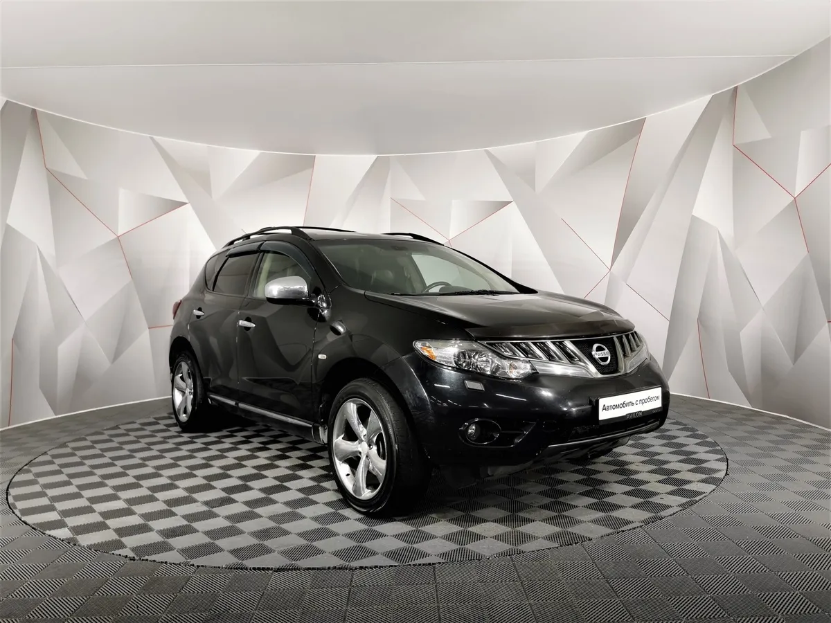 Nissan Murano 3.5 Xtronic AWD (234 л.с.) Черный в АВИЛОН. Слайд №3