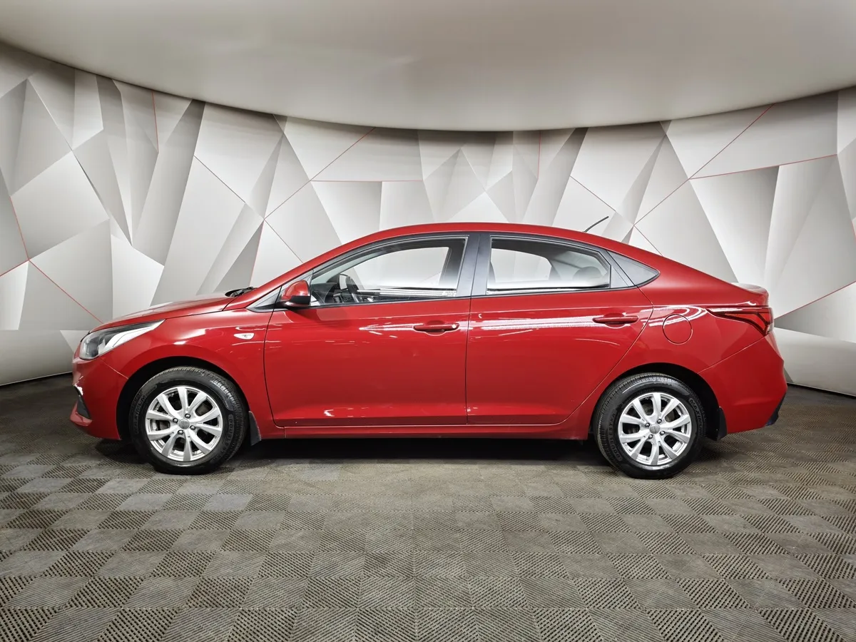 Hyundai Solaris 1.6 AT (123 л.с.) Active Plus Красный в АВИЛОН. Слайд №5