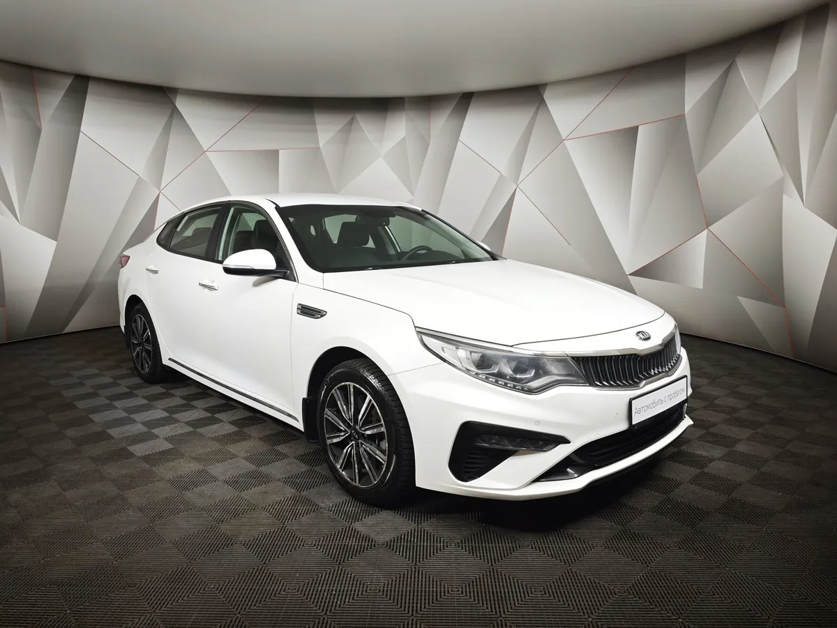 Kia Optima 2.0 AT (150 л.с.) Белый в АВИЛОН. Слайд №3