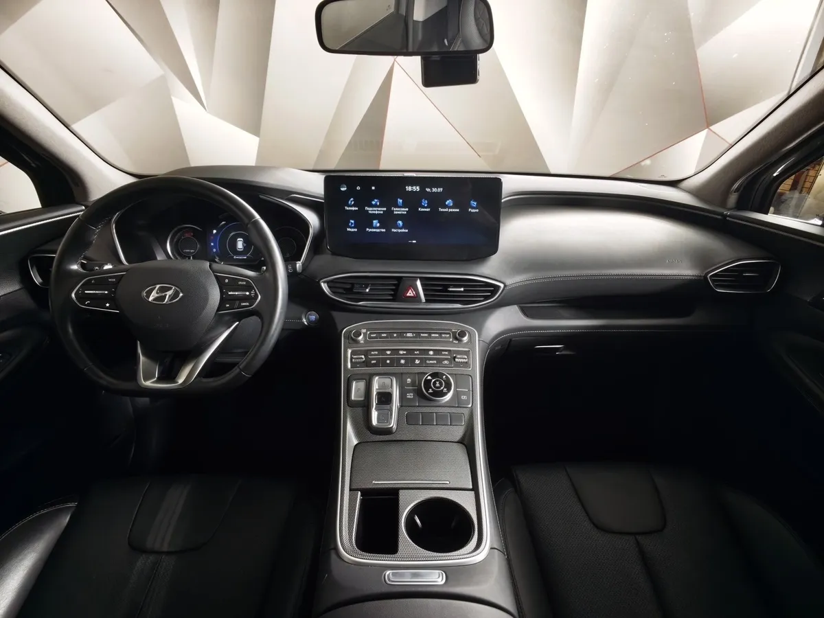 Hyundai Santa Fe 2.0 AT AWD (230 л.с.) Elite Edition Серый в АВИЛОН. Слайд №14