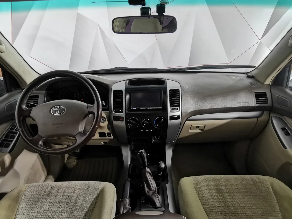 Toyota Land Cruiser Prado 2.7 AT (163 л.с.) Белый в АВИЛОН. Слайд №13