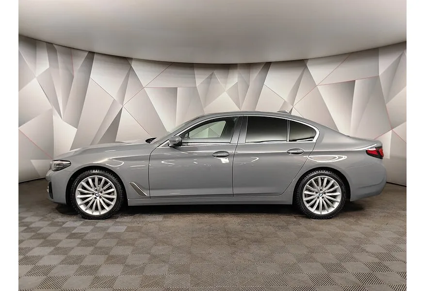 BMW 5 серия 520i Steptronic (184 л.с.) Business Серый в АВИЛОН. Слайд №5